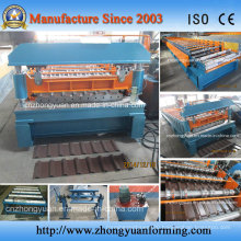Mitsubishi PLC Roof Cold Roll Froming Machine with CE ISO
